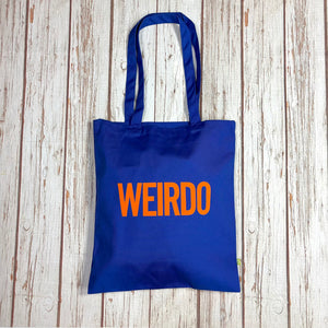 Tote Bag - Weirdo - Organic cotton - various colours - 44 Ideas