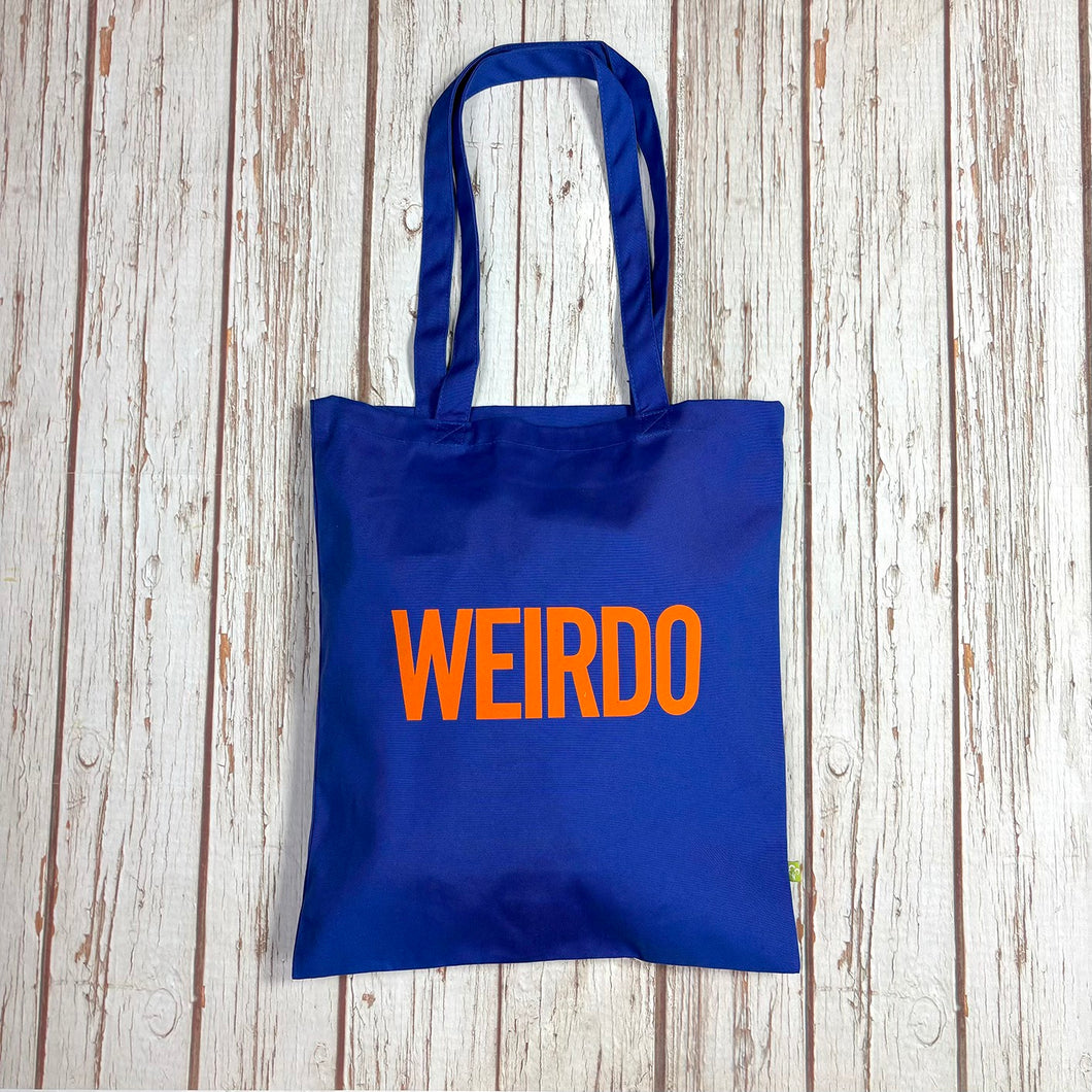 Tote Bag - Weirdo - Organic cotton - various colours - 44 Ideas