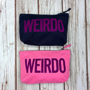 Pouch - Weirdo - Organic cotton - various colours - 44 Ideas
