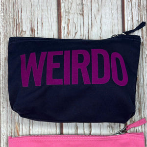 Pouch - Weirdo - Organic cotton - various colours - 44 Ideas