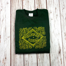 Load image into Gallery viewer, Biscuit Jumper/Sweatshirt - Unisex - Custard Cream - Forest Green - 44 Ideas

