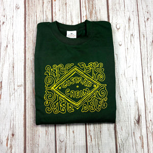 Biscuit Jumper/Sweatshirt - Unisex - Custard Cream - Forest Green - 44 Ideas