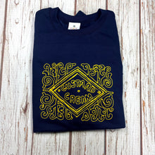 Load image into Gallery viewer, Biscuit Jumper/Sweatshirt - Unisex - Custard Cream - Navy - 44 Ideas
