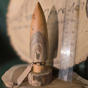 Wooden Christmas Tree - Yew - Wood Turned Tree - What Wood Claire Do?
