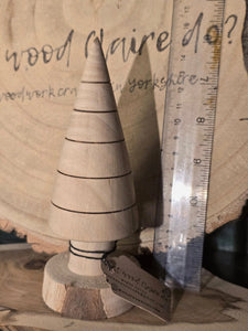Wooden Christmas Tree - Eucaluptus - Wood Turned Tree - What Wood Claire Do?