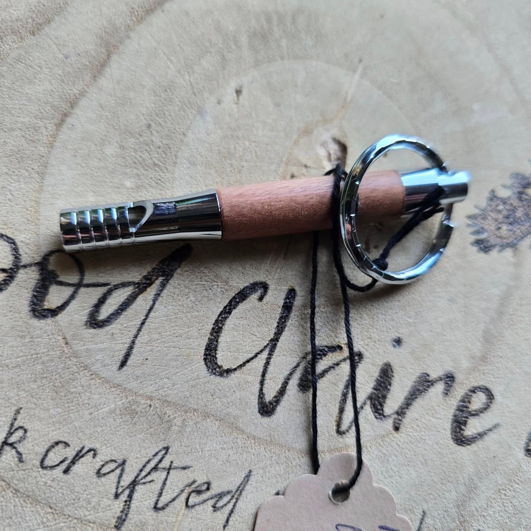 Wood turned Whistle - Dog Whistle - What Wood Claire Do?