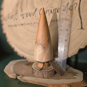 Wooden Christmas Tree - Yew - Wood Turned Tree - What Wood Claire Do?