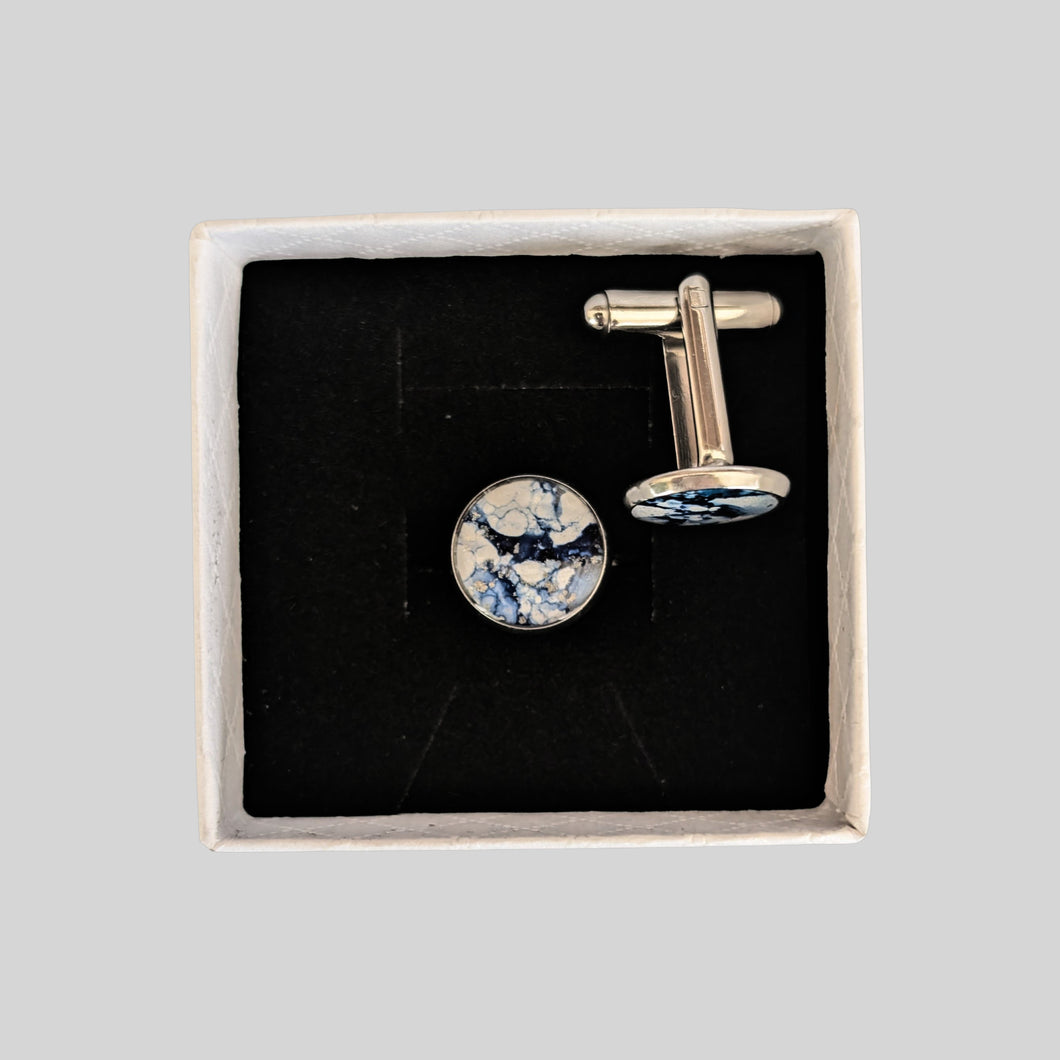 Stainless Steel Cuff Link - Nichol Stokes Designs