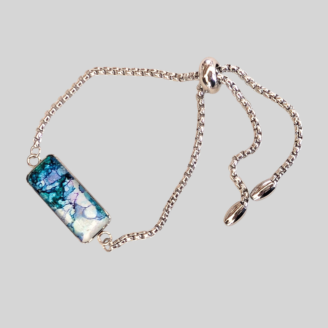 Stainless Steel Adjustable Bracelet - Nichol Stokes Designs