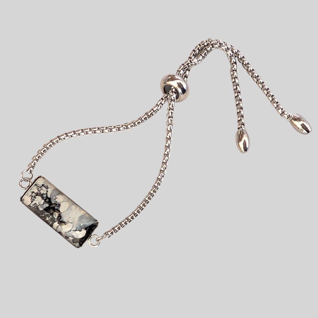 Stainless Steel Adjustable Bracelet - Nichol Stokes Designs