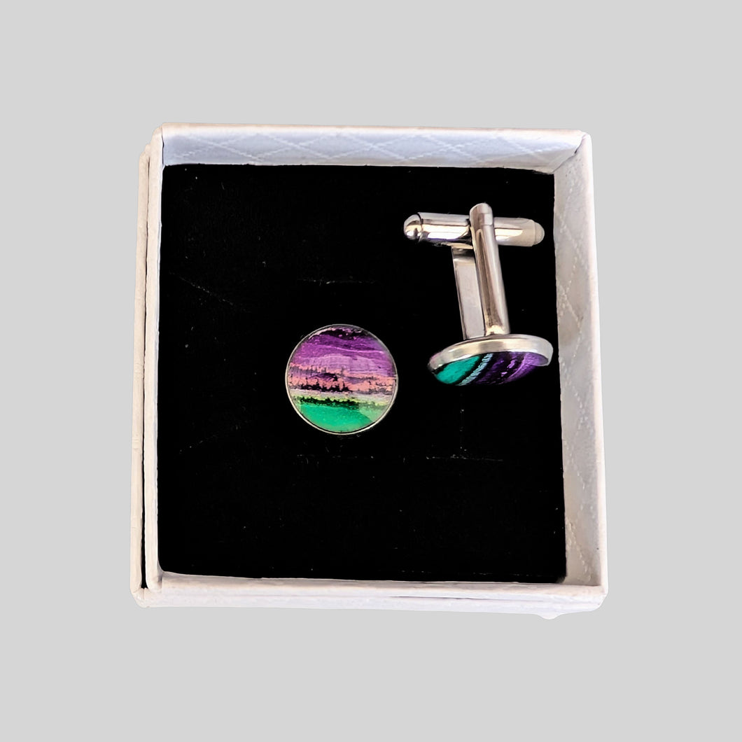 Stainless Steel Cuff Link - Nichol Stokes Designs