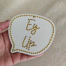 Load image into Gallery viewer, DIY Embroidery Kit- Yorkshire Slang Stitch Kit - Fred &amp; Bo - Yorkshire Gifts

