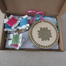 Load image into Gallery viewer, DIY Embroidery Kit- Set Of 3 Tree Decorations - Fred &amp; Bo
