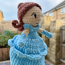 Load image into Gallery viewer, Crochet Baby/Children Plush Toy - UKCA Tested - Princess Doll - Paw in Hand Craft
