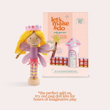 Load image into Gallery viewer, Crafting Kit for Children - Make Your Own Fairy House - 3D Kids Colouring Kit - Let's Make &amp; Do
