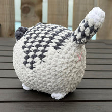 Load image into Gallery viewer, Crochet Baby/Children Plush Toy - UKCA Tested - Large Grey Tabby Cat - Paw in Hand Crafts
