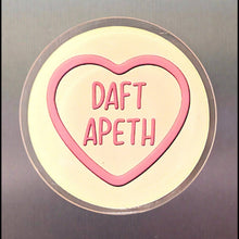 Load image into Gallery viewer, Acrylic Magnet - Yorkshire Sayings Love Heart Style - Lots of sayings - The Crafty Little Fox
