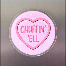 Load image into Gallery viewer, Acrylic Magnet - Yorkshire Sayings Love Heart Style - Lots of sayings - The Crafty Little Fox

