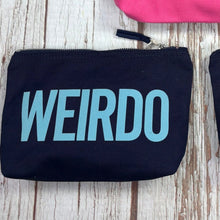 Load image into Gallery viewer, Pouch - Weirdo - Organic cotton - various colours - 44 Ideas

