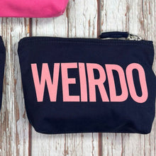 Load image into Gallery viewer, Pouch - Weirdo - Organic cotton - various colours - 44 Ideas
