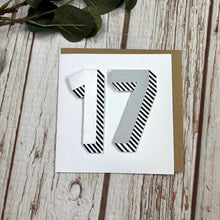 Load image into Gallery viewer, Birthday Card - 17th Birthday - 44 Ideas
