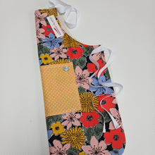 Load image into Gallery viewer, Childrens Apron - Kids Pinny - Bright Flowers - Made by Marianne Gifts
