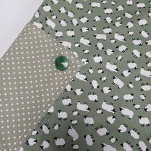 Load image into Gallery viewer, Adult Apron - Pinny - Green Sheep - Made by Marianne Gifts
