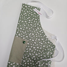 Load image into Gallery viewer, Adult Apron - Pinny - Green Sheep - Made by Marianne Gifts
