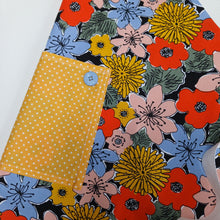 Load image into Gallery viewer, Adult Apron - Pinny - Bright Flowers - Made by Marianne Gifts
