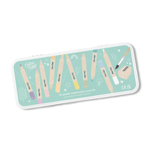 Pastel Watercolour Pencils Set - Colouring Pencils - Children gift idea - Cotton Twist - Eco friendly