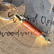 Load image into Gallery viewer, Key Ring Bottle Opener - Wood Turned Bottle Openers - What Wood Claire Do?
