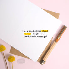 Load image into Gallery viewer, Tin Anniversary Card - 10th Wedding Anniversary - Joanne Hawker
