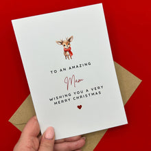 Load image into Gallery viewer, Mam Christmas Card - To an Amazing Mam - Swale Studios
