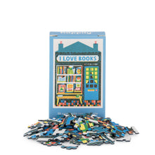 Load image into Gallery viewer, Mini Jigsaw - Book Shop - 99 Piece Mini Jigsaw Puzzle - Happily Puzzles
