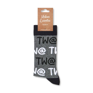 Unisex Tw@ Socks - Twat Socks - Sweary Stuff - Urban Eccentric