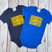 Load image into Gallery viewer, Baby Bodysuit - 100% Organic Cotton Babygro - 12 to 18 Months - Custard Cream Biscuit - 44 Ideas (Copy)
