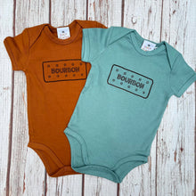 Load image into Gallery viewer, Baby Bodysuit - 100% Organic Cotton Babygro - 12 to 18 Months - Bourbon Biscuit - 44 Ideas
