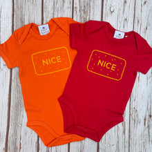 Load image into Gallery viewer, Baby Bodysuit - 100% Organic Cotton Babygro - Nice Biscuit - 44 Ideas

