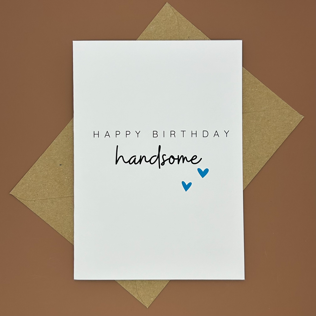 Handsome Birthday Card - Swale Studios
