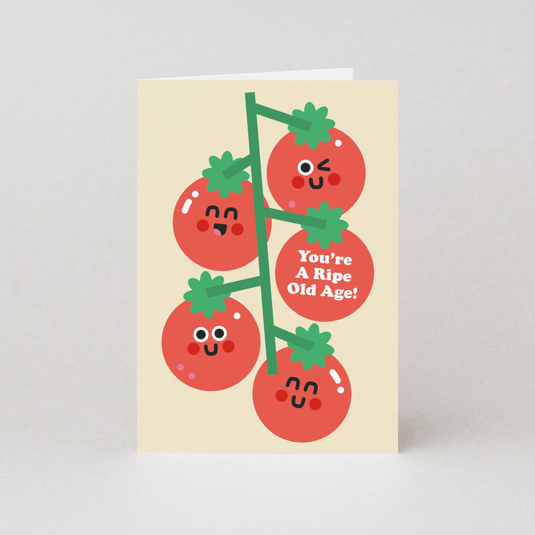You're A Ripe Old Age Birthday Card - Studio Boketto - Greetings Card