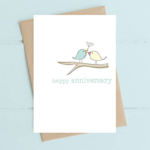 Happy Anniversary - Greetings Card - Dandelion Stationery