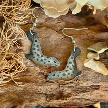Load image into Gallery viewer, Seal Hook Earrings - Natural Cork Jewellery - Incorknito Designs
