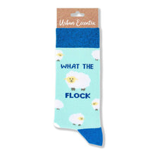 Load image into Gallery viewer, What The Flock Socks - Unisex Sheep pun socks - Urban Eccentric
