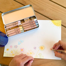 Load image into Gallery viewer, Pastel Watercolour Pencils Set - Colouring Pencils - Children gift idea - Cotton Twist - Eco friendly
