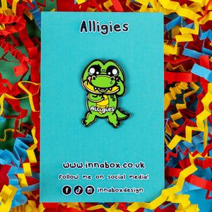 Alligies Alligator Enamel Pin - Allergies - Innabox