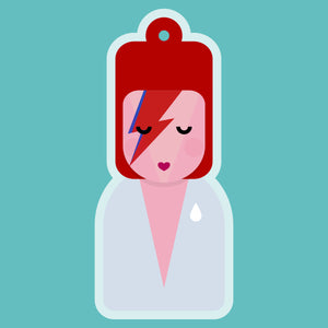 Acrylic Keyring - Little Icons (Various designs) - Munchquin - Bowie, Prince, Elton, Elvis and more