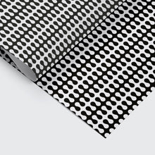 Load image into Gallery viewer, Trippy Monochrome Gift Wrap - Stylish Wrapping Paper - Studio Boketto
