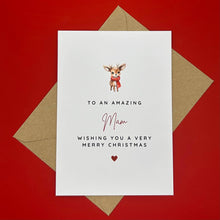 Load image into Gallery viewer, Mam Christmas Card - To an Amazing Mam - Swale Studios
