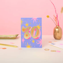 Load image into Gallery viewer, Greetings Card - 70th Birthday Card – Age 70 / Seventy Card - Ricicle
