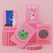 Load image into Gallery viewer, Hap Hee-Hee Birthday Card - Michael Jackson Greeting Card - Studio Boketto
